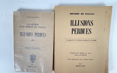 Suzanne Jean Bérard, Illusions perdues - le manuscrit de la Collection Spoelberch de Lovenjoul. Paris,...