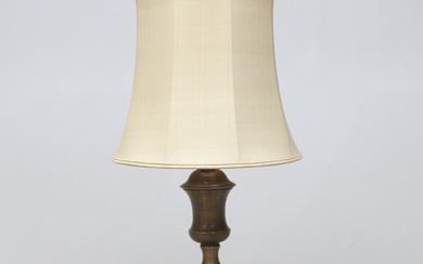 TABLE LAMP, brass, 20th century.