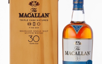 The Macallan 30 Year Old Fine Oak 43.0 abv NV (1 BT70)
