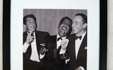 The Rat Pack - Black and White Photograph