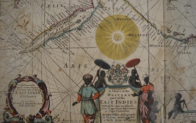 'The Sea Atlas', with six maps and charts by...