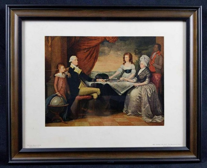 The Washington Family By Edward Savage Art Print