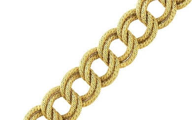 Tiffany & Co., George L'Enfant Gold Link Bracelet, France