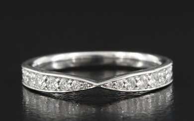 Tiffany & Co. ''Tiffany Harmony®'' Platinum 0.25 CTW Diamond Band Ring