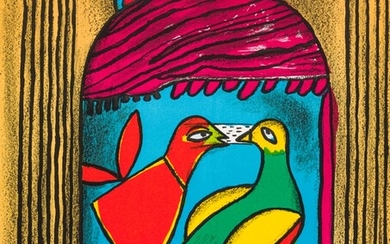 Two Birds, 2000 Corneille (1922 - 2010)