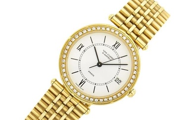 Van Cleef & Arpels Gold and Diamond 'La Collection' Wristwatch