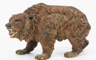 Vienna Cold-Painted Bronze Figure of a Bear