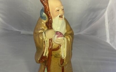 Vintage Chinese Scholar Statue