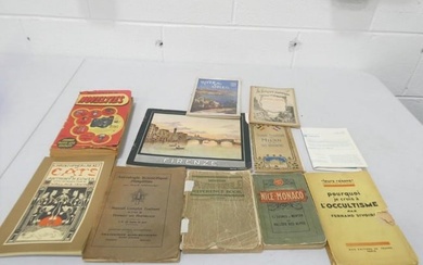 Vintage and Antique Books and Pamphlets incl Branham Automobile Reference Book