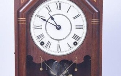 Walnut Seth Thomas "Omaha" shelf clock