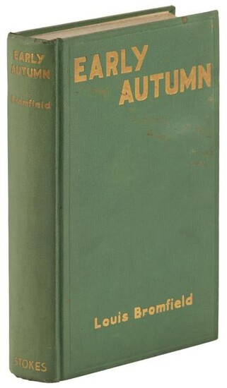 Winner of the 1927 Pulitzer Prize, 1st Edition
