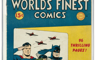 World's Finest Comics #5 (DC, 1942) CGC FN- 5.5...