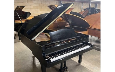 Yamaha (c1980) A 6ft 7in Model G5 grand piano in a bright eb...