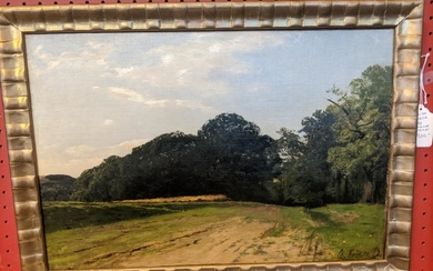 Yohanne Kroner Farmland Landscape Oil Painting