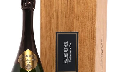 1 bt. Champagne “Collection”, Krug 1988 A (hf/in). Owc.
