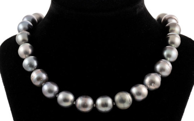 10.3-10.9mm Tahitian Pearl Necklace