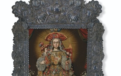 Anonymous (Andean, 18th century), Our Lady of Mercy, The Pilgrim of Quito