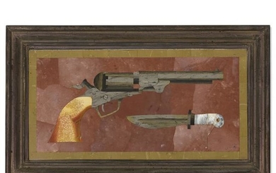 Richard Blow, Untitled (Pistol with knife)