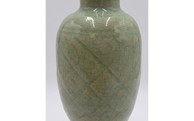15-16th Century Chinese Celadon Vase Ming Dynasty