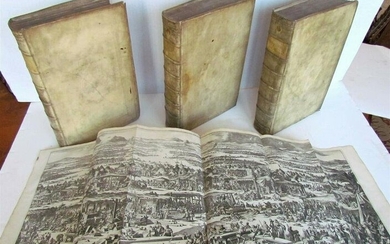 1700 JEWISH HISTORY 4 volumes ILLUSTRATED 78 engravings