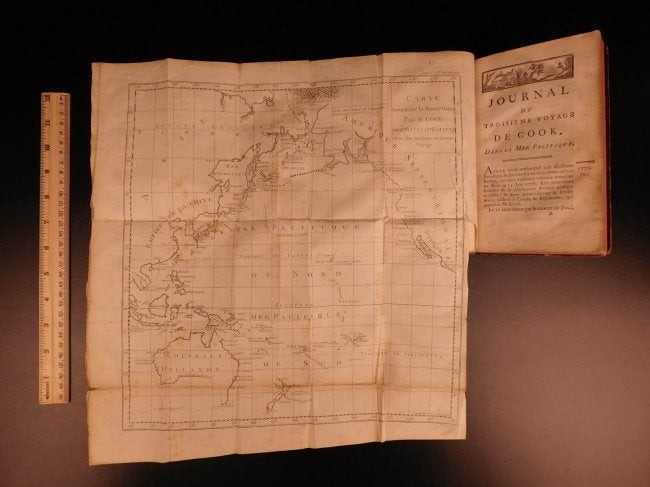 1783 Captain James Cook Third Pacific Voyage Illustrate