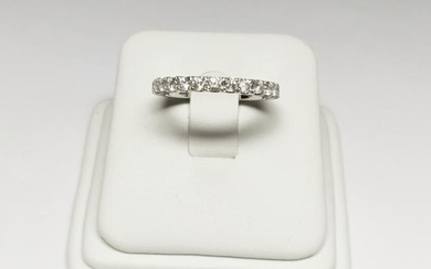 18 kt. White gold - Ring - 0.55 ct Diamond