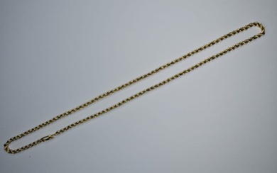 18 kt gold cord type chain, weight 11.65 grams, size...