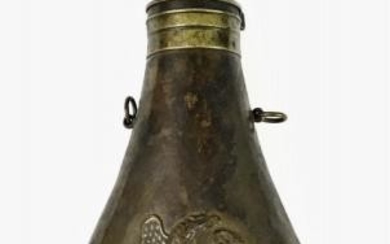 1833 US Army Powder Flask, R. Dingee New York