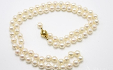 18KY Gold Tiffany & Co. Pearl Necklace
