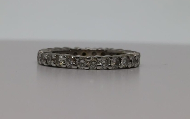 18Kt Eternity Diamond Ring