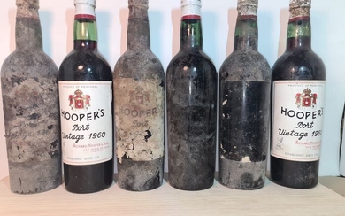 1960 Hooper's Vintage Port - 6 Bottles (0.75L)