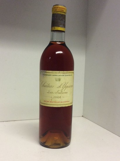 1966 Chateau d'Yquem - Sauternes - 1 Bottle (0.75L)
