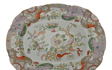 19th Century Mason's Ironstone China Platter.