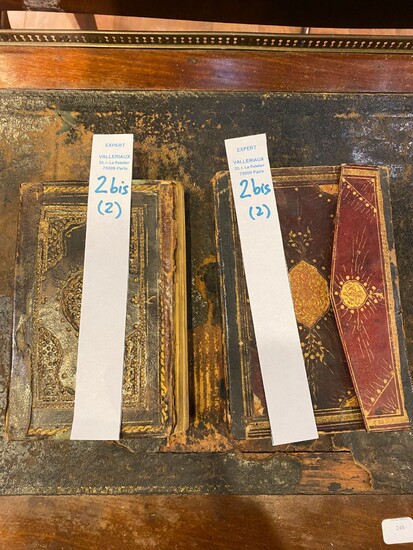 2 corans manuscrits enluminés, reliés - Lot 2 - Pestel-Debord
