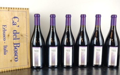2001 Cà del Bosco, Pinero - Lombardy - 6 Bottles (0.75L)