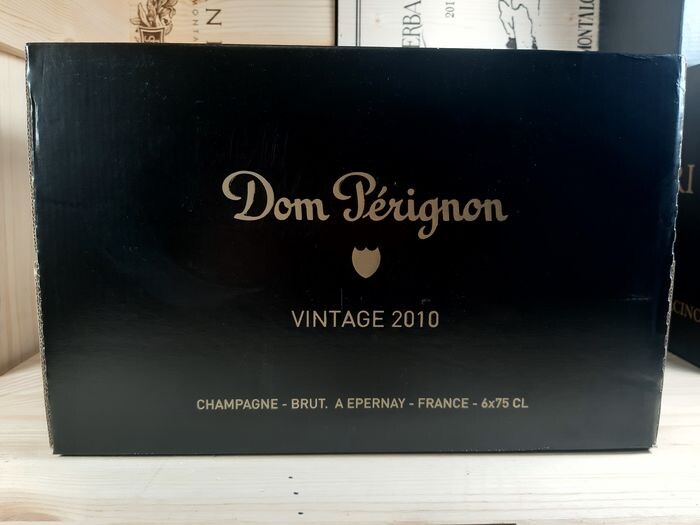 2010 Dom Pérignon Vintage - Champagne Brut - 6 Bottles (0.75L)