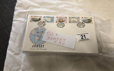 50+ Jersey first day covers