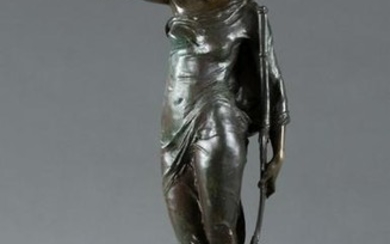 After Moreau-Vauthier, "La Fortune", bronze, 1878.