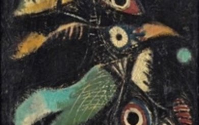 Anton Rooskens (1906-1976), Nachtvogels (Night Birds)