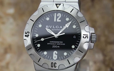Bulgari SD 38 D 5261 Automatic Mens Stainless Steel