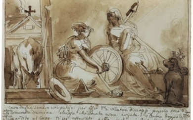Fortunato Duranti (1787-1863), Figure femminili con