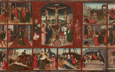 German School circa 1500, Fifteen Scenes from the …