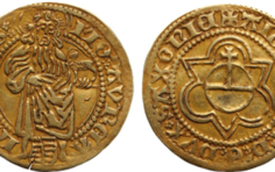German States, Saxony, Albrecht as Duke (1464-1500) Goldgulden, ND