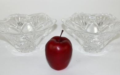Pair of Marquis by Waterford crystal bowls