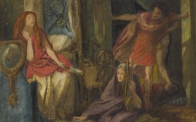 THE RETURN OF TIBULLUS TO DELIA, Dante Gabriel Rossetti