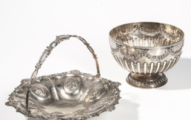 Two Pieces of Victorian Sterling Silver Tableware