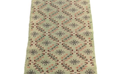 2'11 x 6' Hand-Tufted Floral Wool Area Rug
