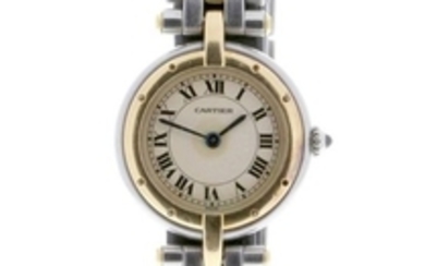 Cartier - Panthère Ronde VLC Yellow Gold and Stainless Steel - 188920 - Women - 1987