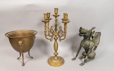 3 Bronze Decorative Items