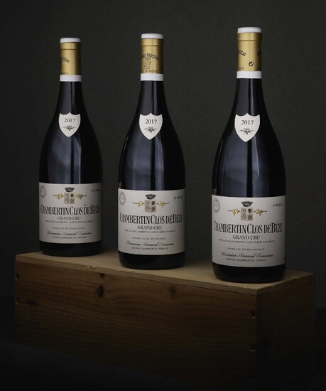 3 bouteilles Chambertin Clos de Bèze Grand... - Lot 21 - Aguttes